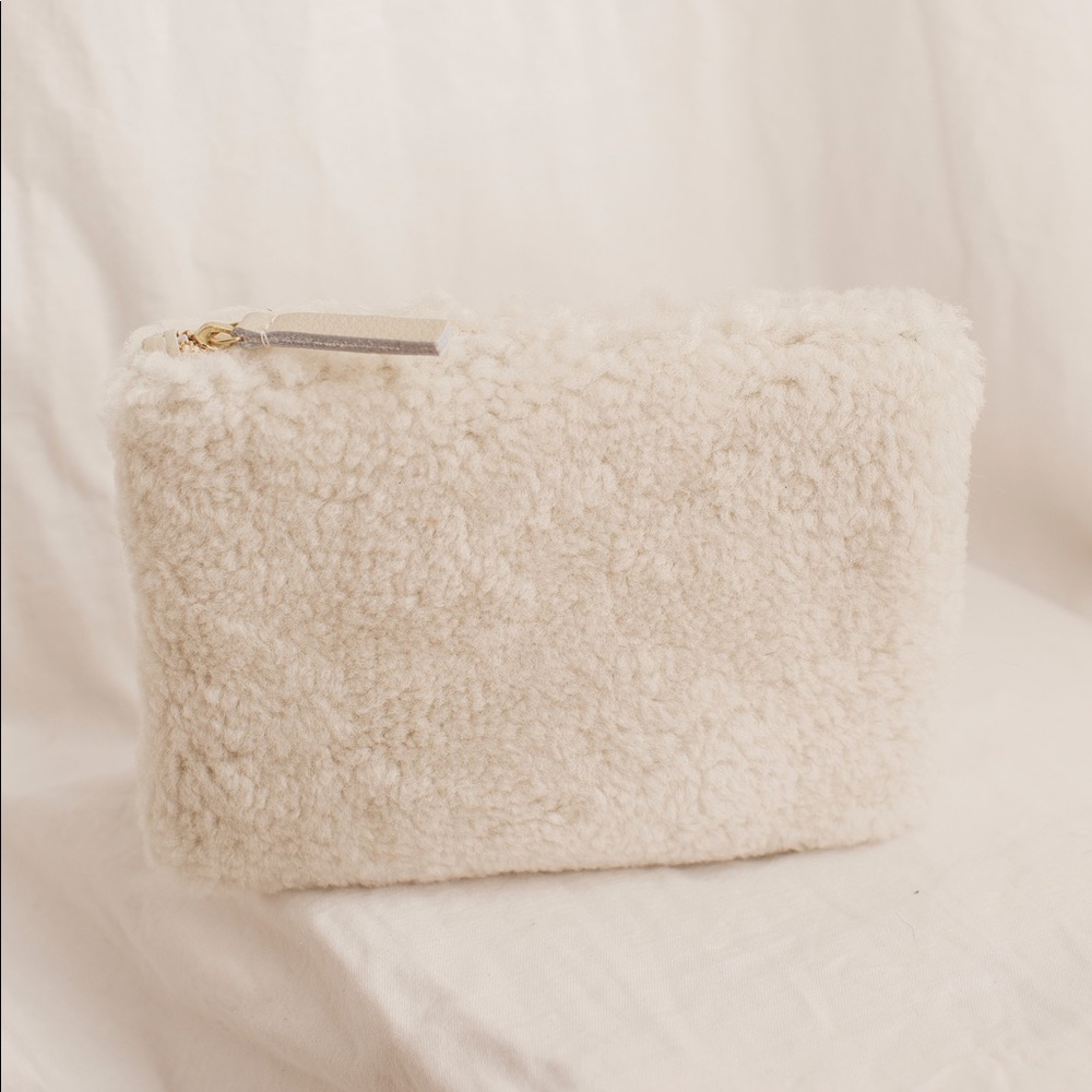 SOLD BNWT Primecut pouch in White - EXCLUSIVE COLOR